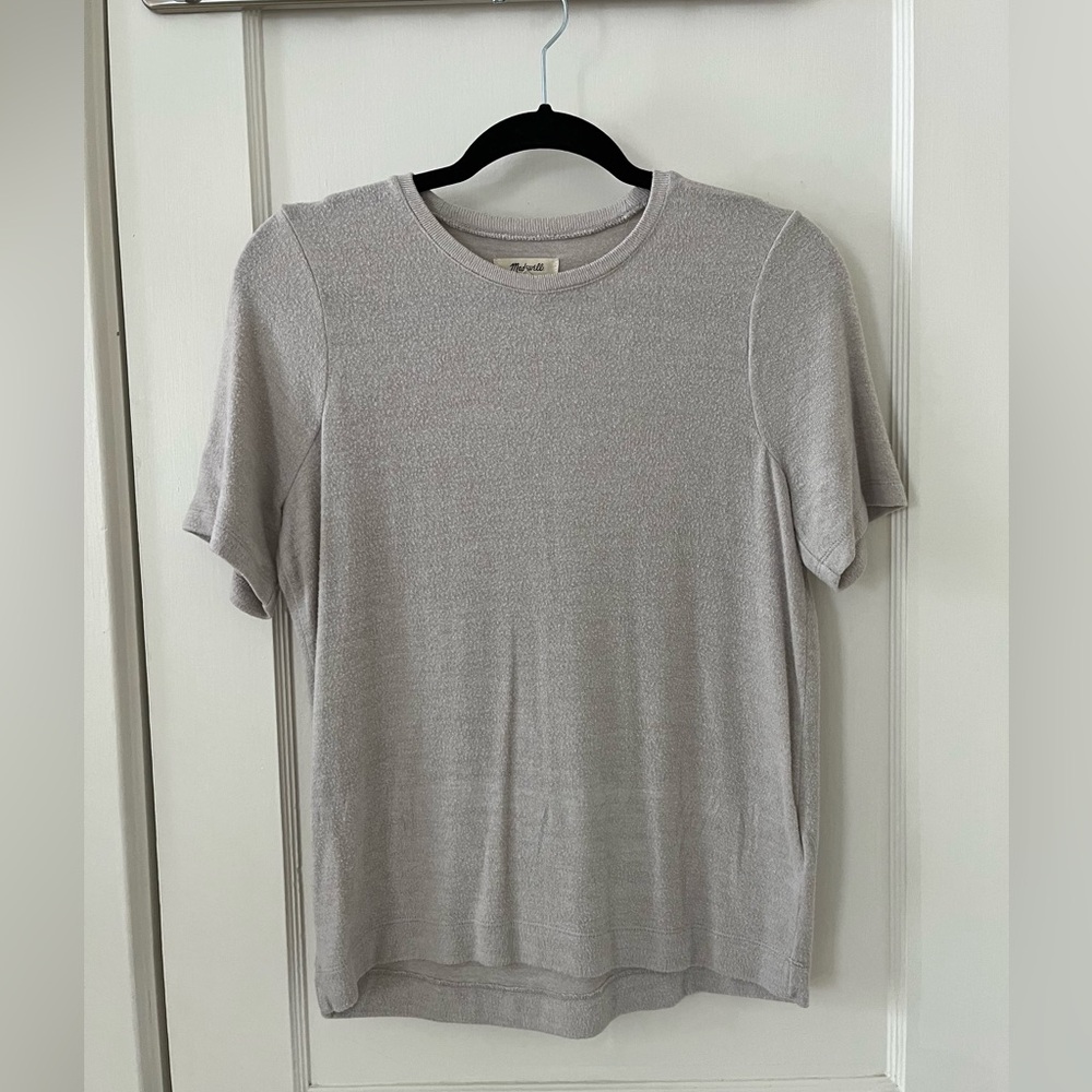 Women’s Madewell Grey Soft Basic Tee T-shirt (Size XS)